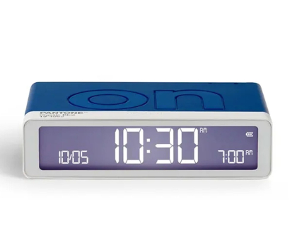 Radio i budzik LEXON Flip Classic X Pantone Niebieski